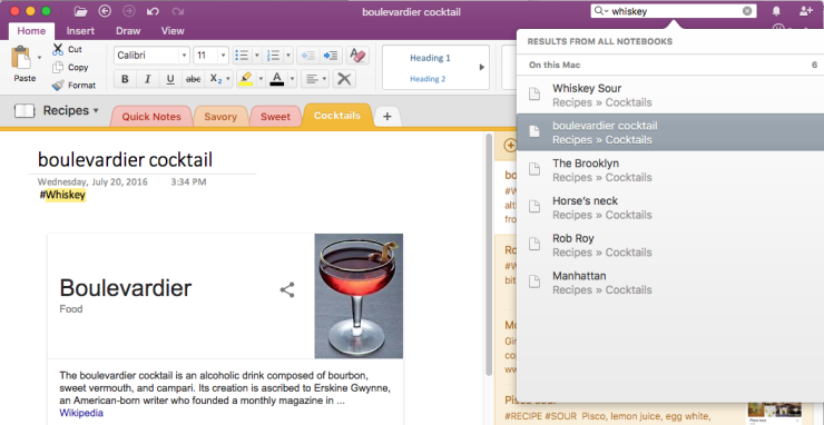 microsoft onenote for mac review